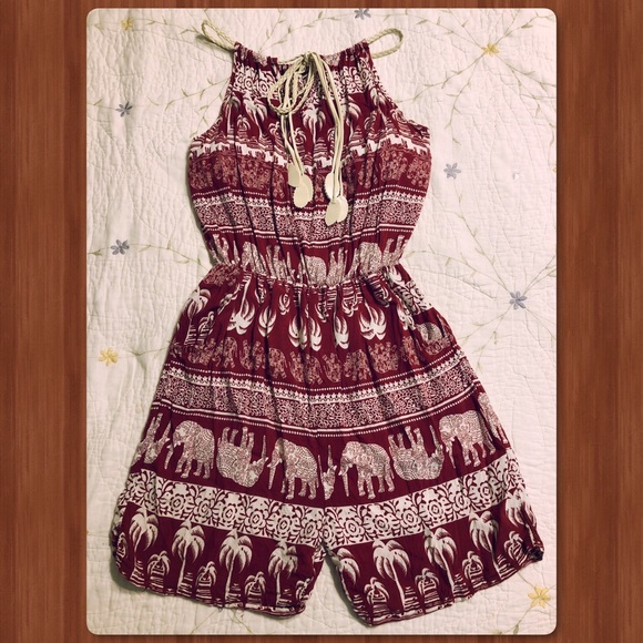 Lascana Other - 🐘BOHO Print Strap Romper🐘